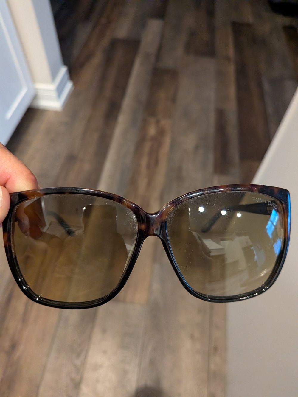 Tom Ford Vintage Tortoiseshell Sunglasses - Brown Lenses